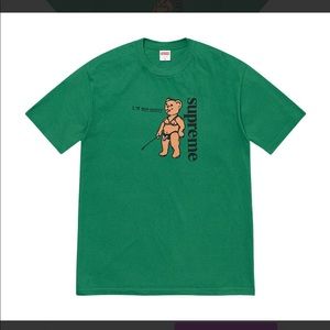 Supreme SS21 Green T-shirt Size Medium New